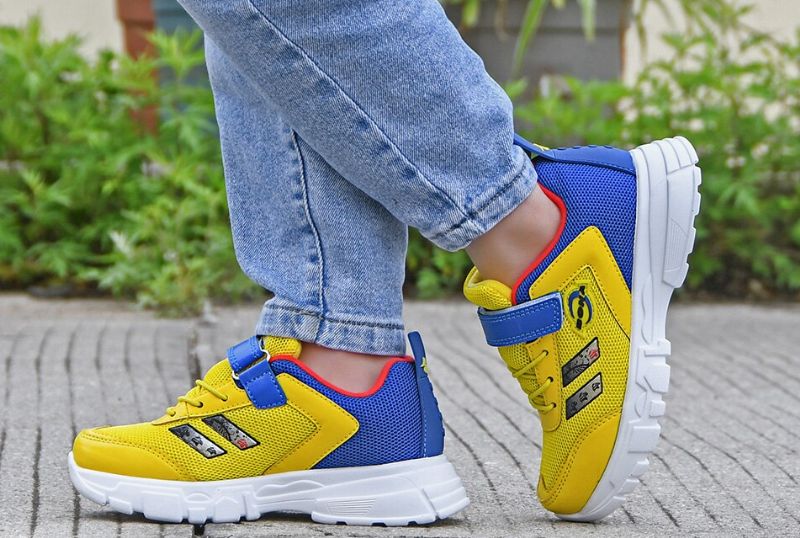Albie Jongensmode Casual Sneaker - Geel