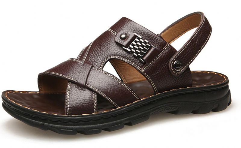 Albiol Heren Fashion Sandaal - Bruin
