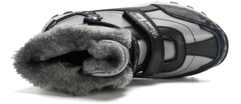 Alboran Unisex Winterlaarzen Voor Kinderen - Grijze Bont