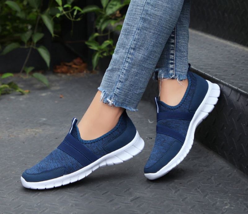 Alcala Dames Slip-on Schoenen - Lichtblauw