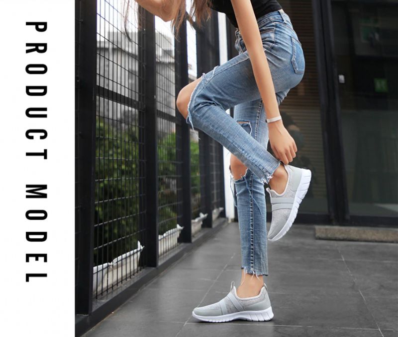 Alcala Dames Slip-on Schoenen - Lichtblauw