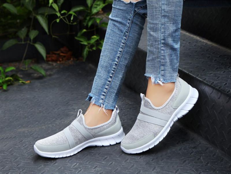 Alcala Dames Slip-on Schoenen - Lichtblauw