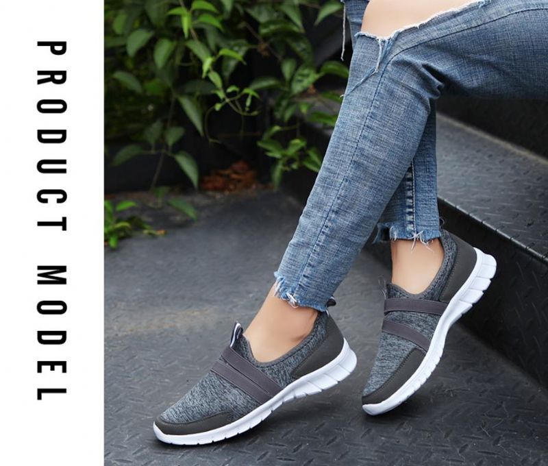 Alcala Dames Slip-on Schoenen - Lichtblauw