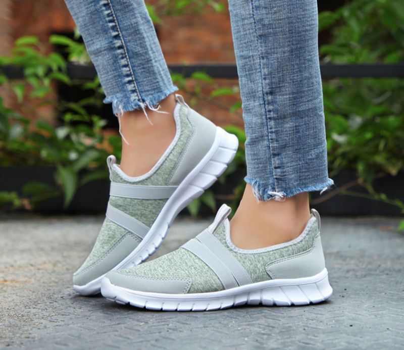 Alcala Dames Slip-on Schoenen - Lichtblauw