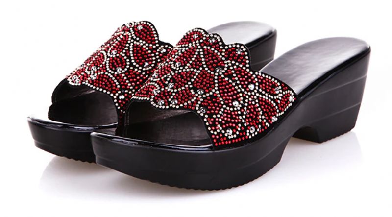Aldana Casual Leren Sandaal Voor Dames - Blauw