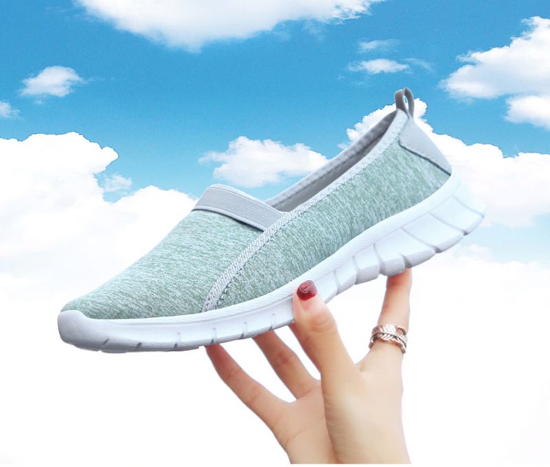 Aldana Dames Instapschoenen - Grijs