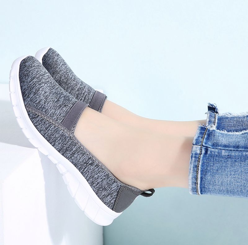 Aldana Dames Instapschoenen - Grijs