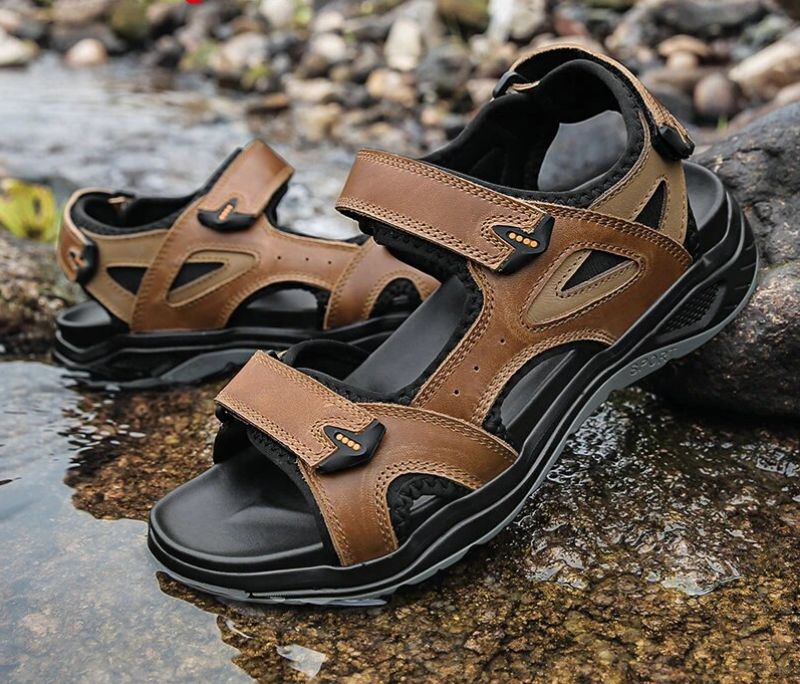 Aldrien Heren Outdoor Sandaal - Bruin