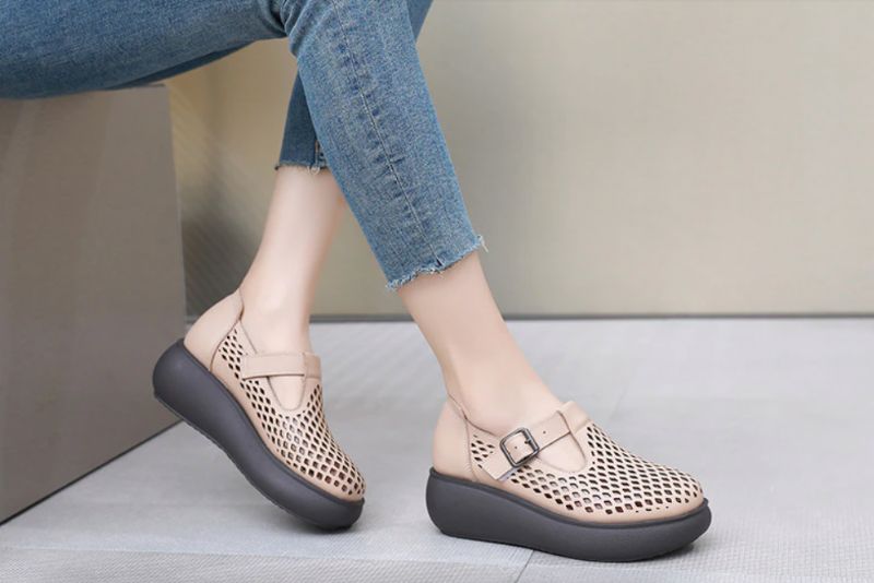 Alegria Dames Platform - Beige