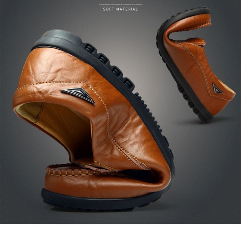 Alei Heren Loafers Geklede Schoenen - Oranje