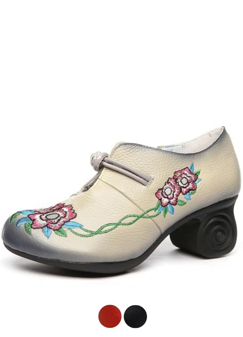 Aleida Dames Borduurwerk Pumps Schoenen