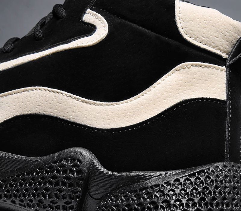 Aleix Heren Mode Sneakers - Zwart