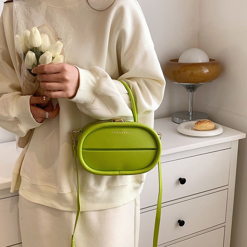 Alejo Dames Kleine Kunstleren Crossbody Handtas - Beige