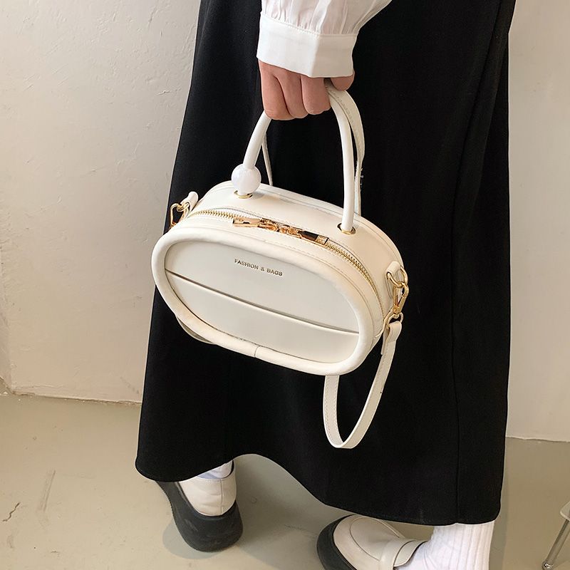 Alejo Dames Kleine Kunstleren Crossbody Handtas - Beige