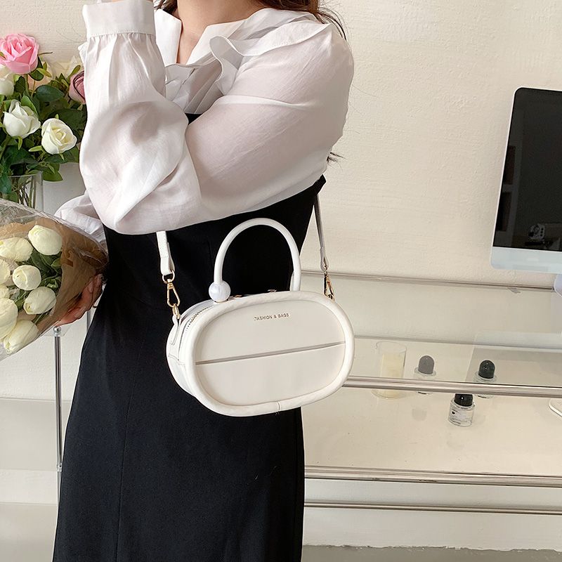 Alejo Dames Kleine Kunstleren Crossbody Handtas - Beige