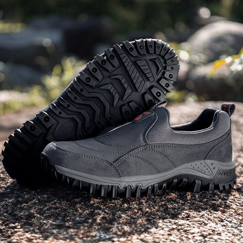 Alejo Heren Outdoor Sneaker - Zwart