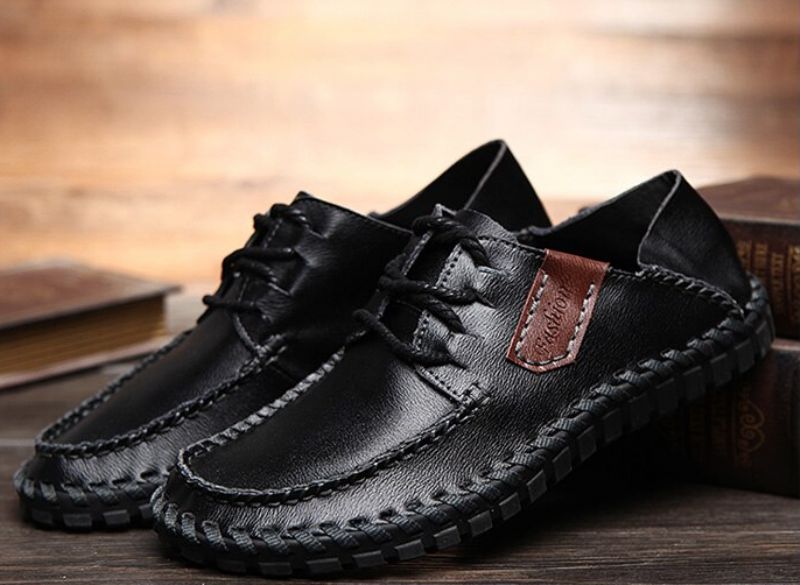 Alejo Heren Oxford Schoenen - Zwart