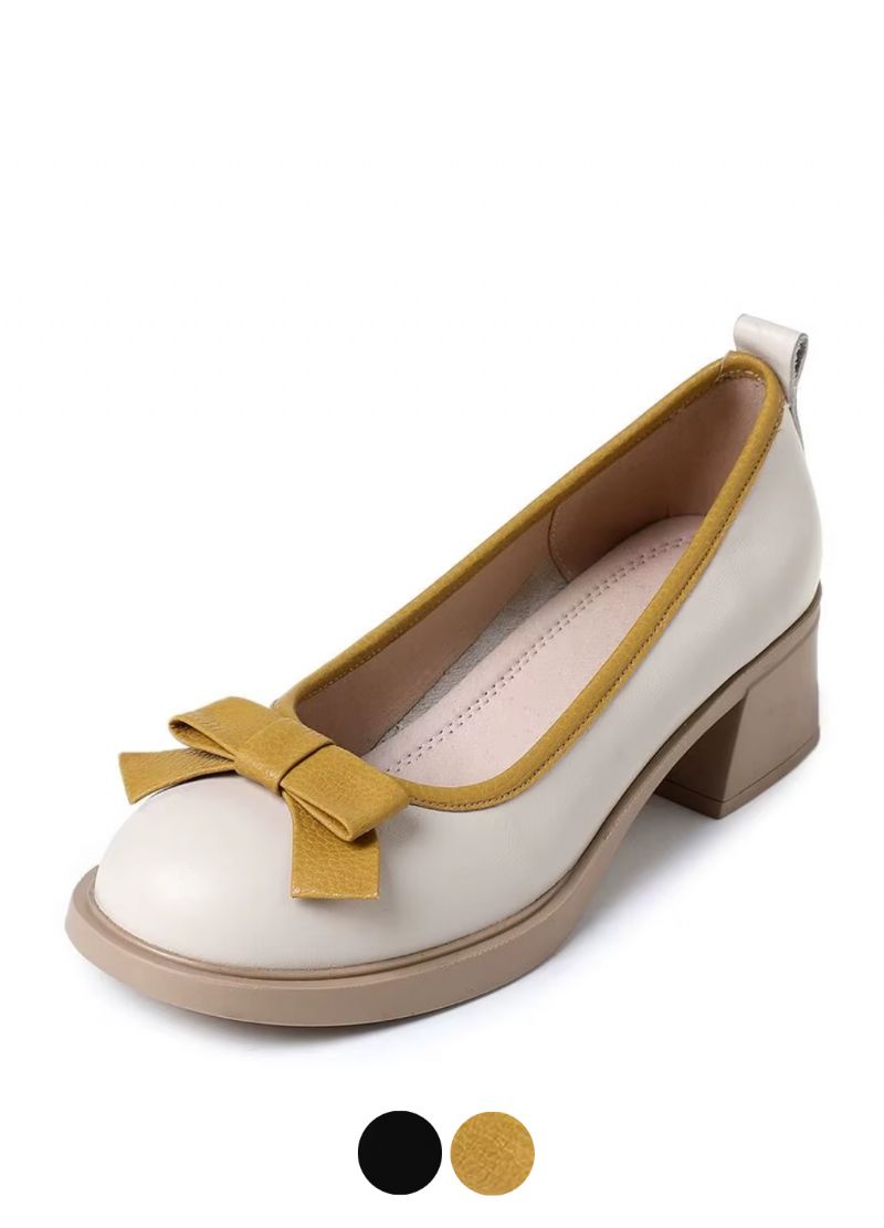 Aleli Dames Mode Ronde Neus Pumps