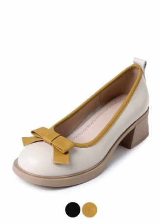Aleli Dames Mode Ronde Neus Pumps