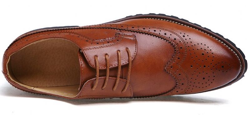 Alemar Heren Loafers Geklede Schoenen - Bruin