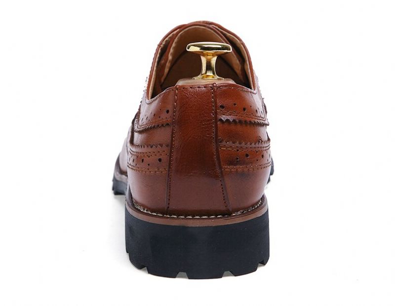 Alemar Heren Loafers Geklede Schoenen - Bruin