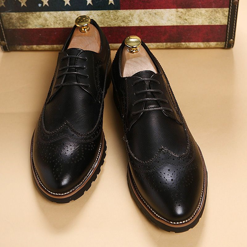 Alemar Heren Loafers Geklede Schoenen - Bruin