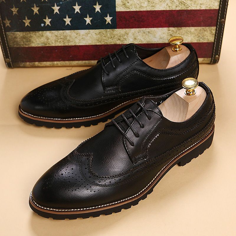 Alemar Heren Loafers Geklede Schoenen - Bruin