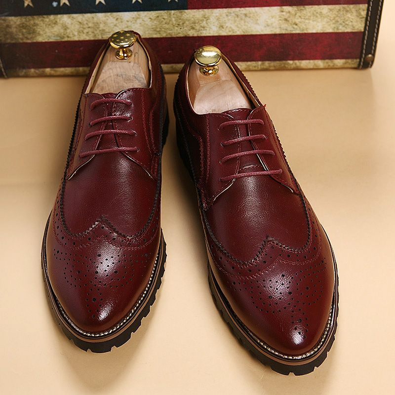 Alemar Heren Loafers Geklede Schoenen - Bruin