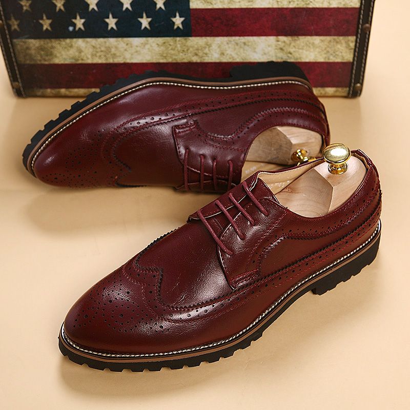 Alemar Heren Loafers Geklede Schoenen - Bruin