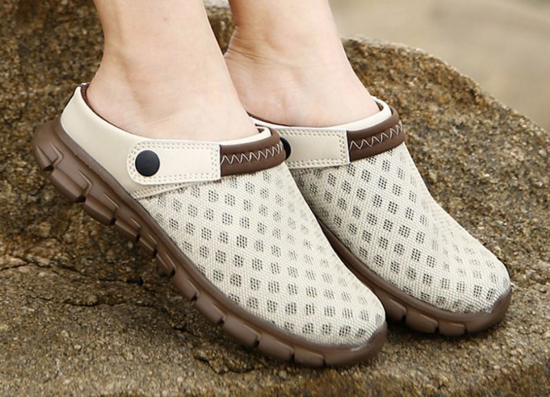 Alena Dames Pantoffels - Beige