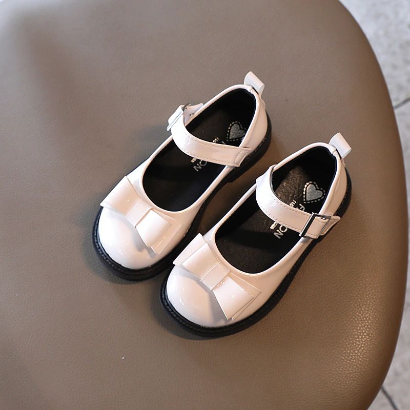 Alessa Meisjes Platte Schoenen - Zwart