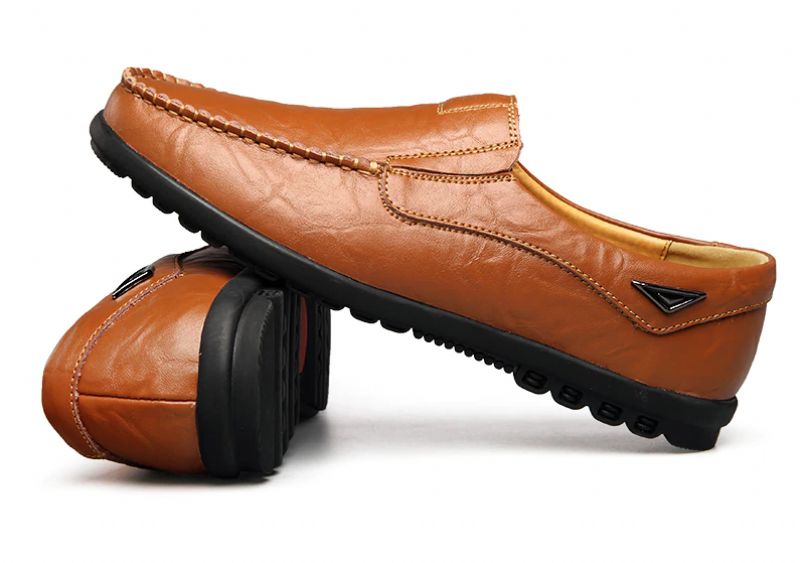 Alessandro Heren Loafers Dress Schoenen - Oranje