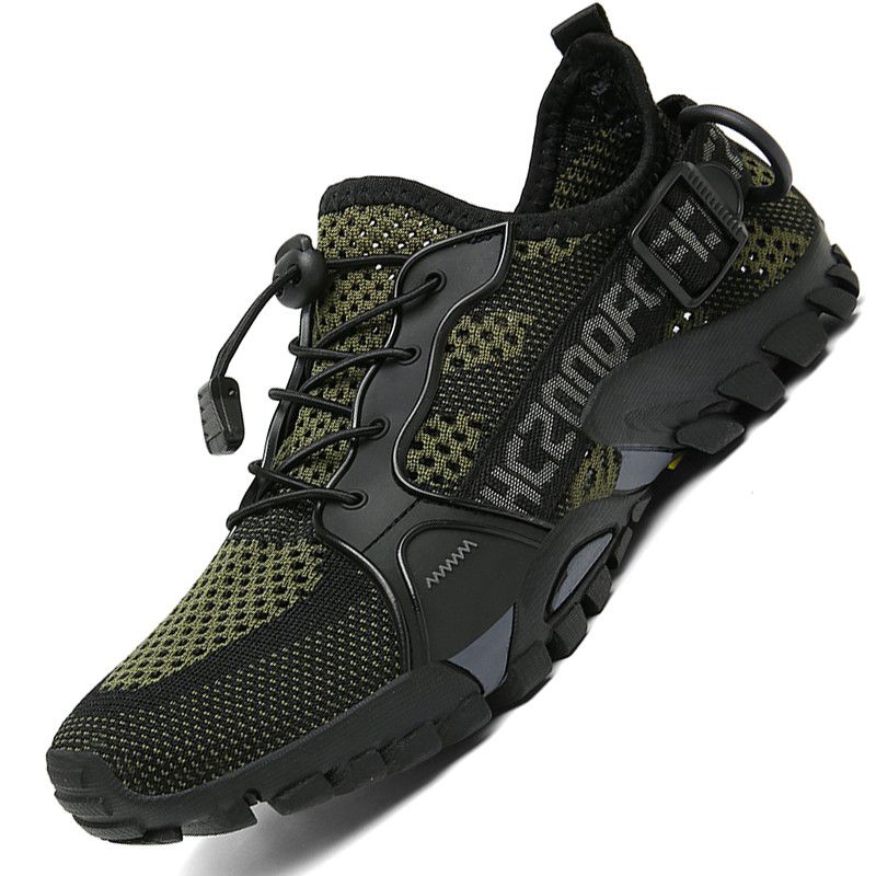 Alessio Heren Outdoor Sneakers - Olijfgroen
