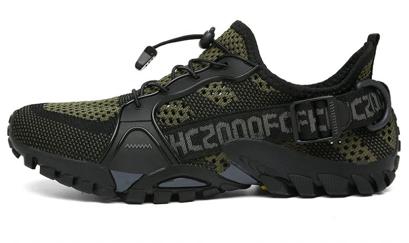 Alessio Heren Outdoor Sneakers - Olijfgroen
