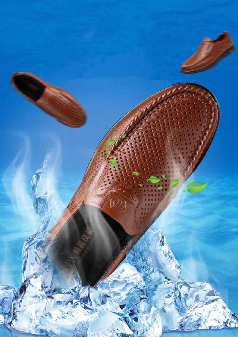 Alevin Heren Loafers Geklede Schoenen - Zwart
