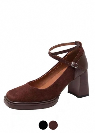 Alex Dames Enkelbandjes Fashion Platform Pumps