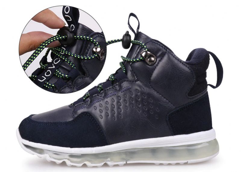 Alex Jongens Casual Sneaker - Blauw Bont