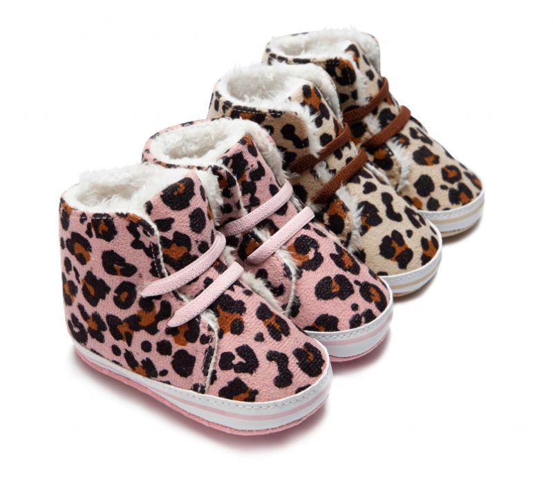 Alexa Baby Meisjes Snowboot - Roze Bont