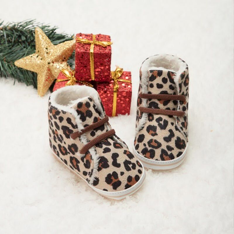 Alexa Baby Meisjes Snowboot - Roze Bont