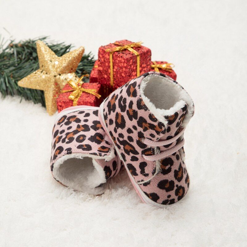 Alexa Baby Meisjes Snowboot - Roze Bont