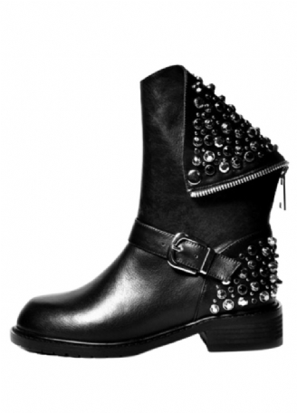 Alexa Dames Rivet Boots