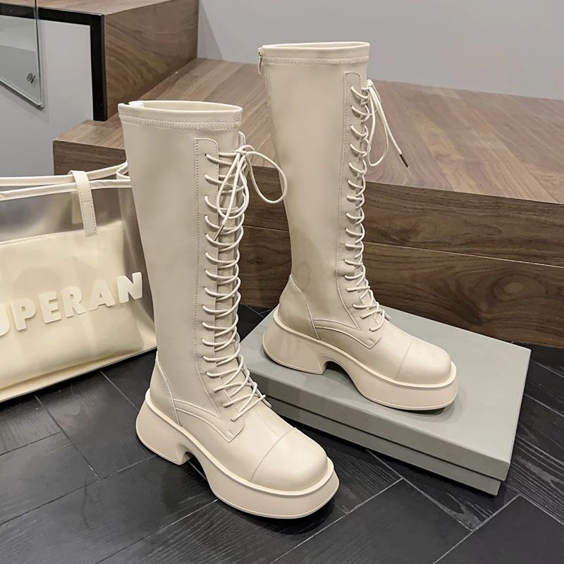 Alexa-laarzen Voor Dames - Beige
