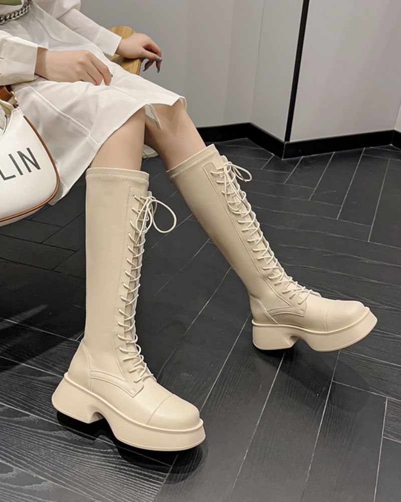 Alexa-laarzen Voor Dames - Beige
