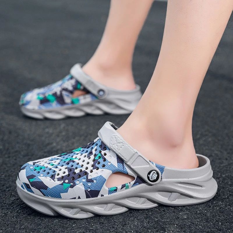 Alfie Heren Clog Outdoor Sandaal - Rood