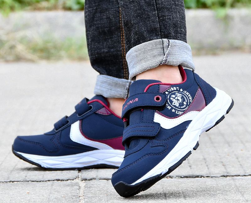 Alfons Jongens Casual Sneakers - Zwart
