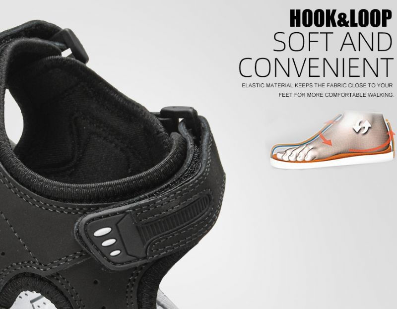 Alicard Heren Fashion Sandaal - Zwart