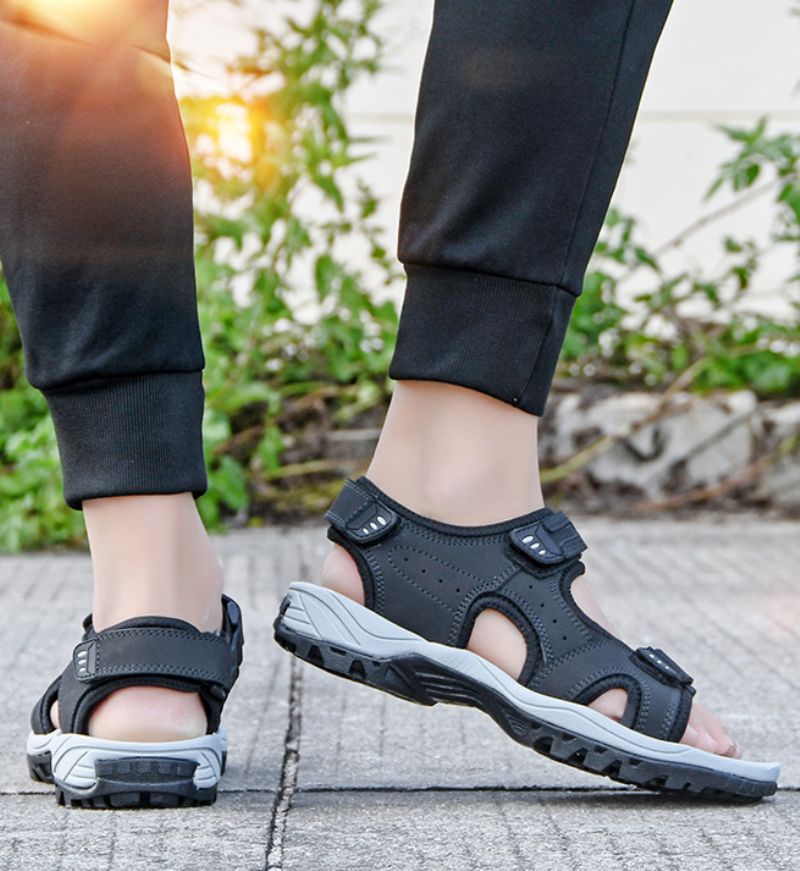Alicard Heren Fashion Sandaal - Zwart
