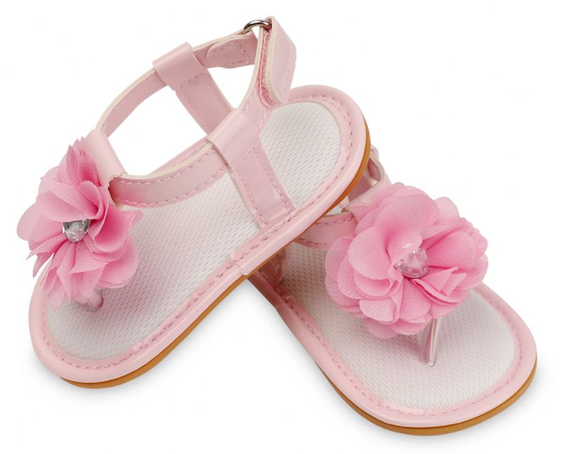 Alicia Baby Meisjes Casual Sandaal - Bordeauxrood