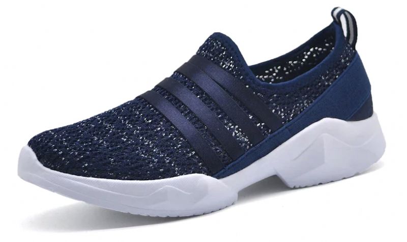 Alina Dames Slip-on Schoenen - Zwart