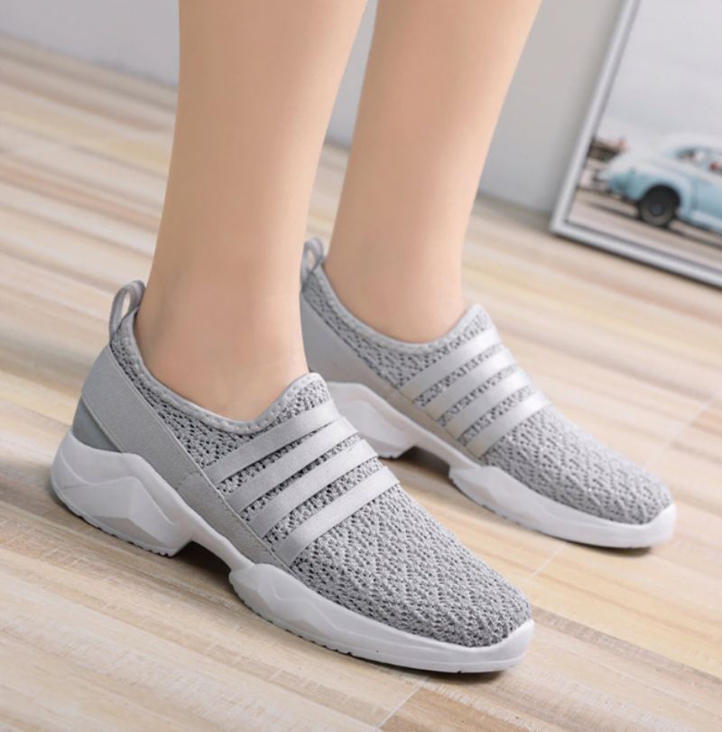 Alina Dames Slip-on Schoenen - Zwart